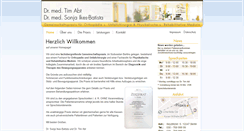 Desktop Screenshot of praxis-lankwitz.de